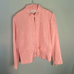 alfred Dunner size 12 zip up jacket